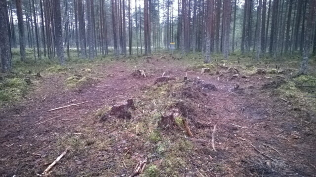 väylä ei ole vielä valmis