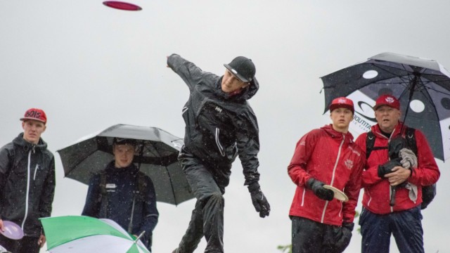 Kuva: Junioreiden ja amatöörien SM-kisojen aikaan sää oli sateinen (kuva: SFL)