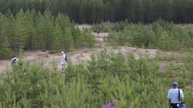 Kuva: mahdollisen rata-alueen tarkastelua v. 2014